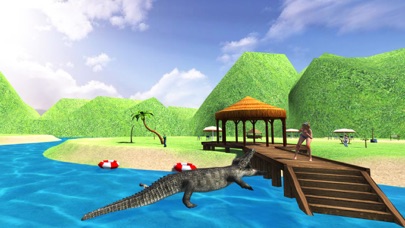 Screenshot #1 pour Crocodile Attack Simulator 2016