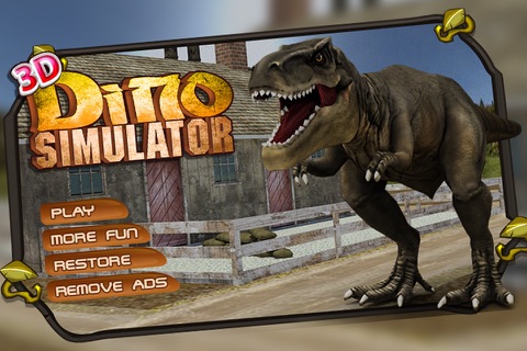 3D Dino Simulator – Wild Dinosaur Adventure World screenshot 2