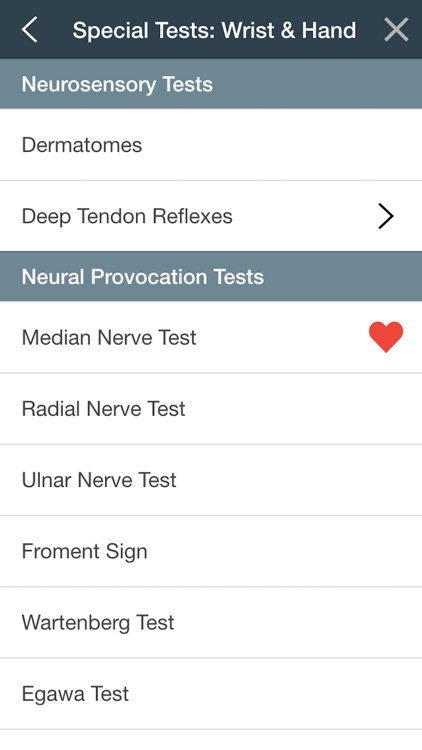 iOrtho+ Special Tests and Manual Techniques