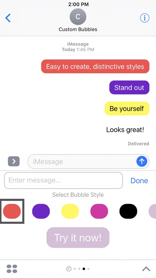 Custom Bubbles (iOS) 由: Daniel Anderson Custom Bubbles (iOS) 由: Daniel Anderson