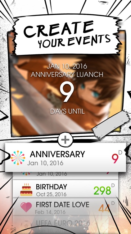 Event Countdown Pictures Pro "for Attack on Titan"