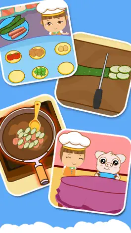 Game screenshot Amy Breakfast Food Maker while playing house apk