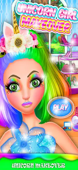 Game screenshot Unicorn Princess Makeover DIY mod apk