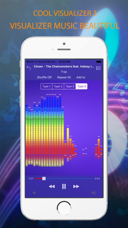 Free Music Visualizer & Equalizer - MP3 Player & Playlist Manager