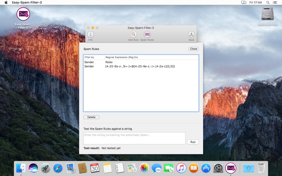 #3. Easy-Spam-Filter-3 (macOS) 由: Jan-Dirk Lützen