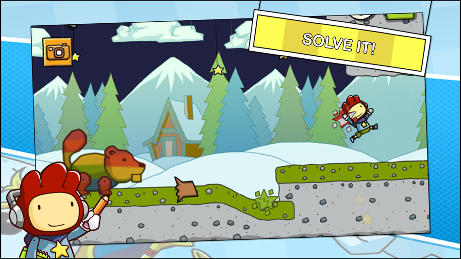 #5. Scribblenauts Remix (iOS) 由: Warner Bros.