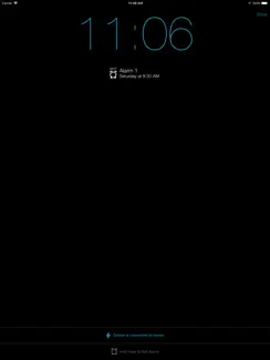 Auto-Shutoff Alarm Clock iPad image 1