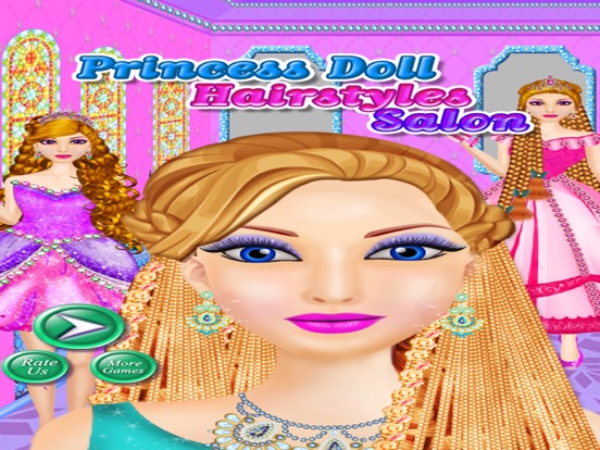 Screenshot #4 pour Salon de coiffures Poupée princesse