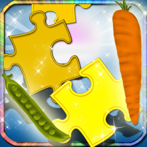 Vegetables Kids Puzzle Game iOS App