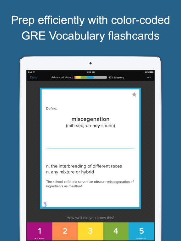 Screenshot #1 for GRE Vocab Genius