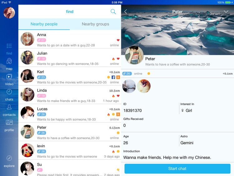 SayHi Chat HD - Messenger to Love, Meet, Dating