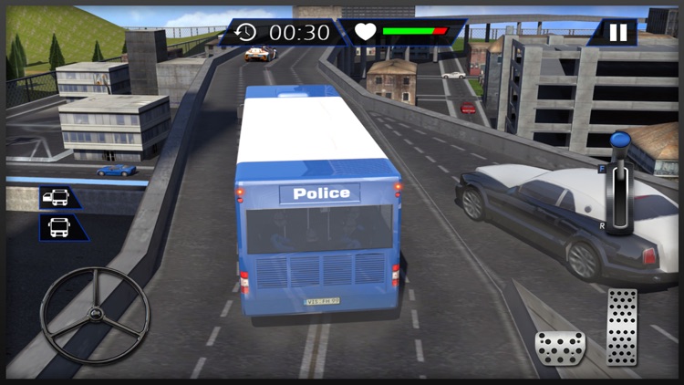 Police Prison Bus Driver Job 3D: Drive Coach & Transport Criminals to City Jail