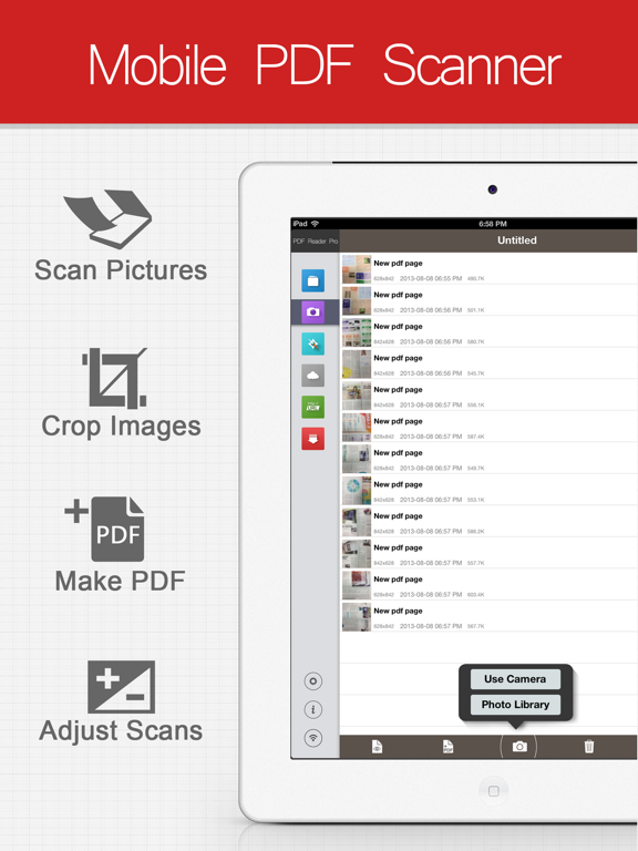PDF Connect Free - View, Annotate & Convert PDFs iPad screenshot 4 - Business app
