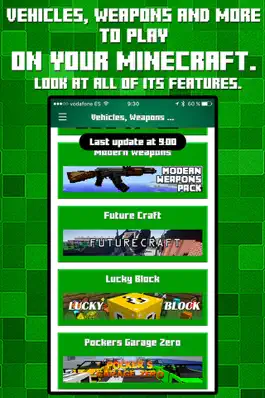 Game screenshot VEHICLES & WEAPONS MODS for Minecraft Pc Guide mod apk