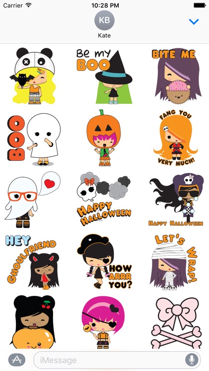 Tiniez Halloween Stickers