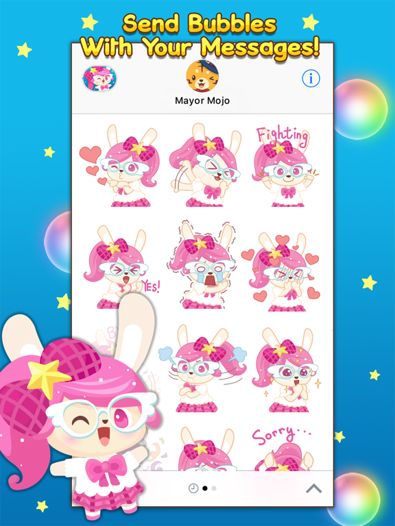Screenshot #5 pour Bubbles Pop Stickers