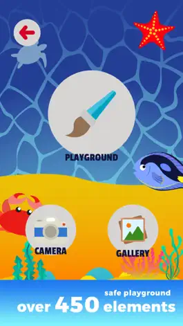 Game screenshot Kids Sea Life Creator - make unique funny images hack