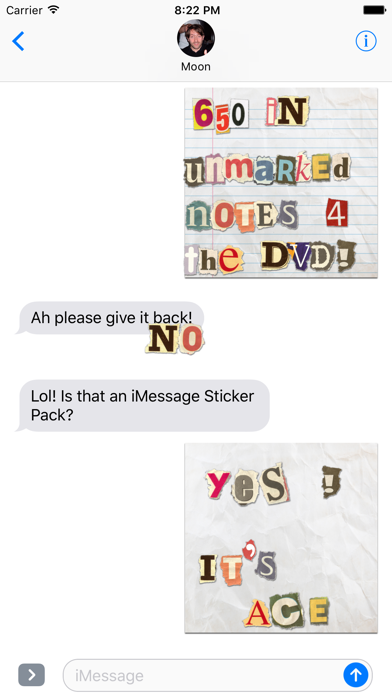 Screenshot #1 pour Ransom Note Stickers