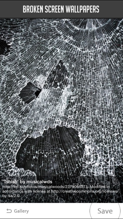 Broken Screen Wallpaper