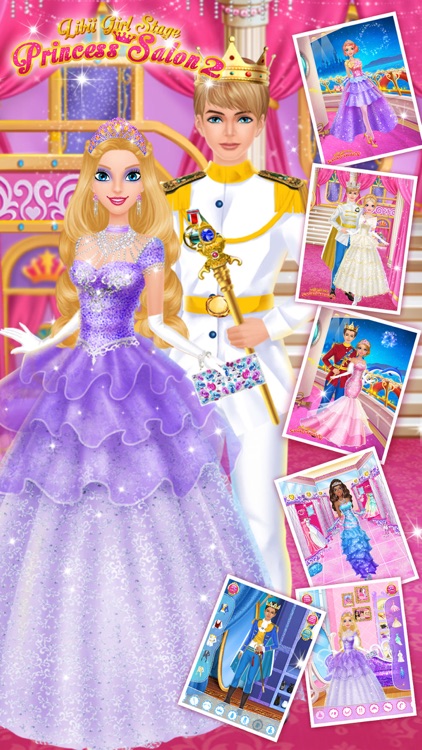 Princess Salon 2 - Makeup, Dressup, Spa and Makeover - Girls Beauty Salon Games screenshot-3