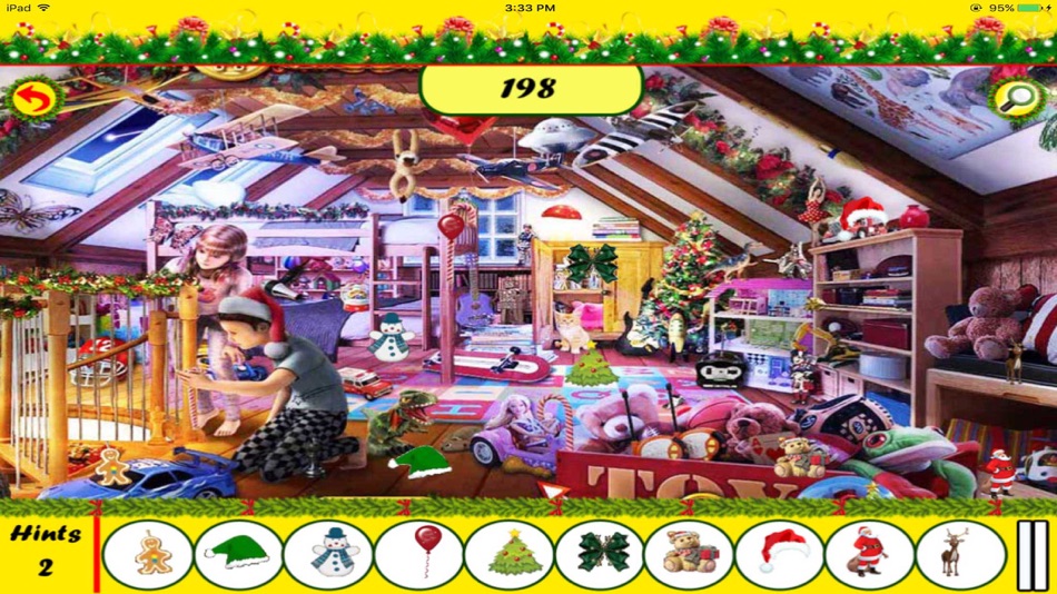 #2. Christmas Infinite Objects:Hidden Object Games (iOS) Podle: rinku patel