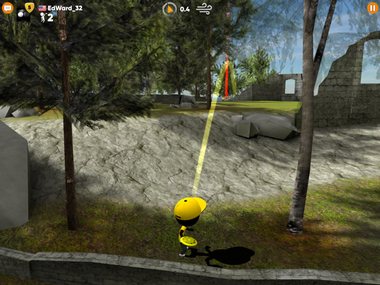 Screenshot #4 pour Stickman Disc Golf Battle