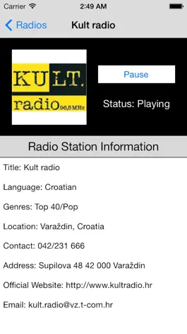 Game screenshot Croatia Radio Live Player (Hrvatska / hrvatski) apk