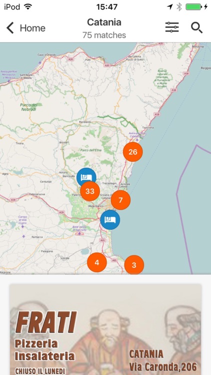 Sicily – Sleeping and Eating