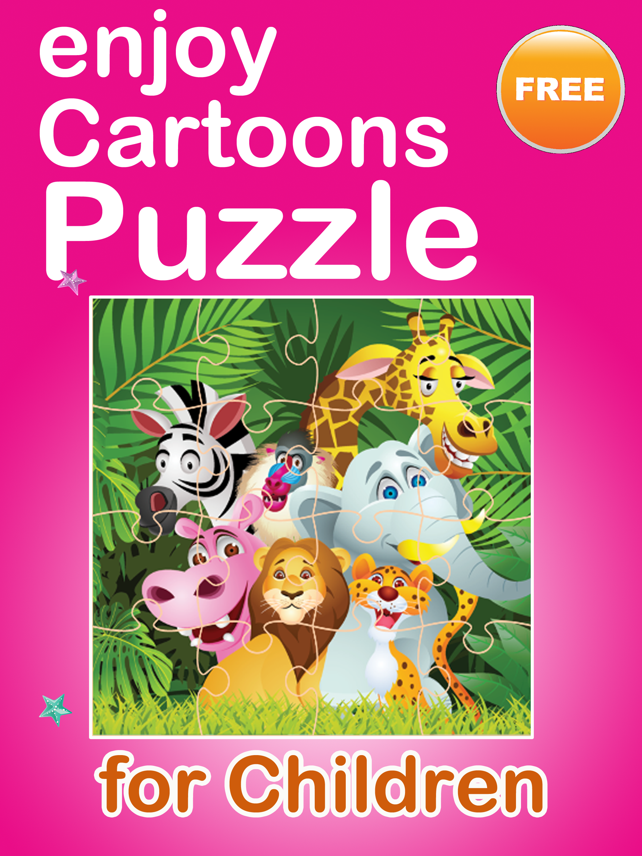 Free Colorful Cartoon Jigsaw Puzzles for Adults