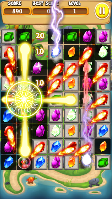 Jewels Star Deluxe iPhone screenshot