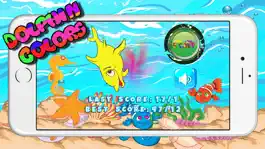 Game screenshot Dolphins Color Matching Test 2 3 4 5 6 Year Olds apk