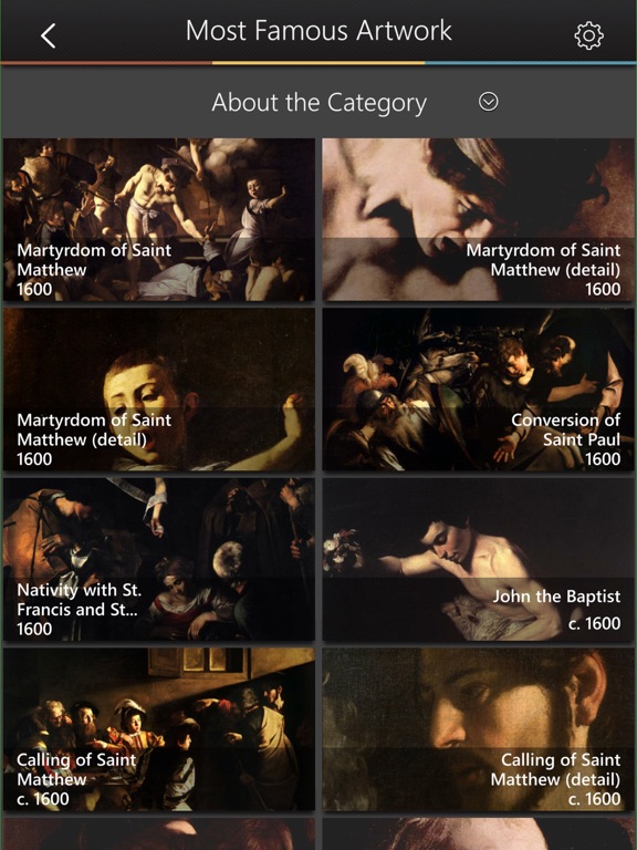 Caravaggio Art Gallery & Virtual Museum screenshot 3