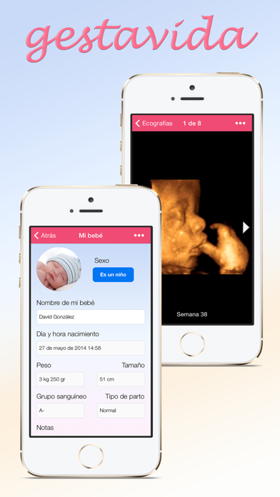 Gestavida PHR: Pregnancy tracker screenshot