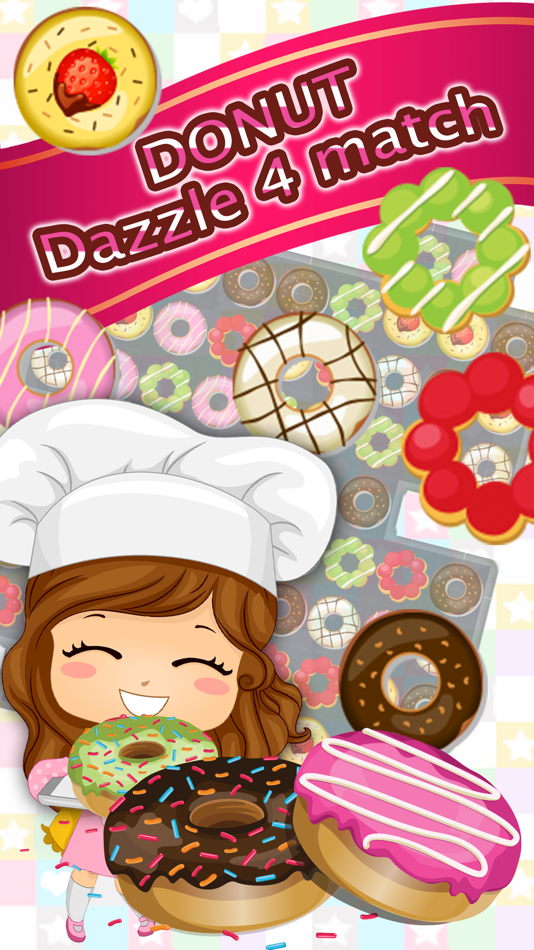 Donut Cookie - Crush Dazzle Puzzle 4 match - 1.2 - (iOS)