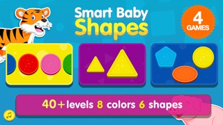 Smart Baby Shapes: Learning games for toddler kidsのおすすめ画像1