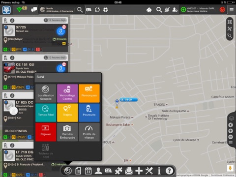 Malambi GPS Fleet Manager screenshot 2