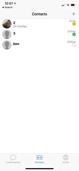 Game screenshot XMPP Messenger hack