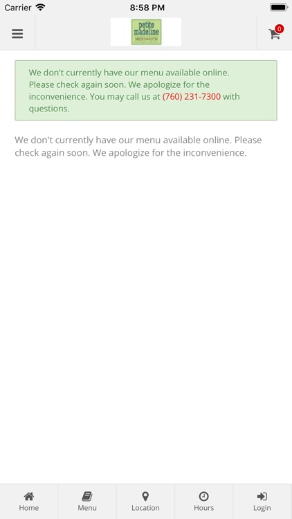 Petite Madeline Bakery