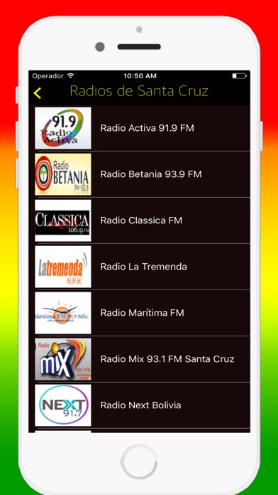 Screenshot #3 pour Radios Bolivia - Emisoras de Radio Online FM & AM