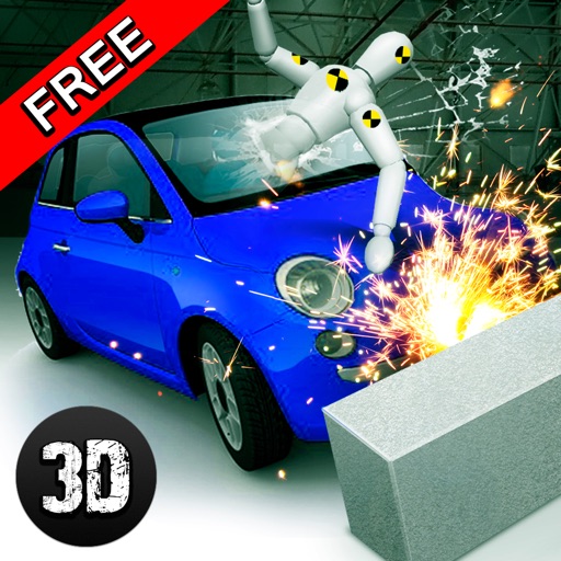 Extreme Car Crash Test Simulator 3D icon