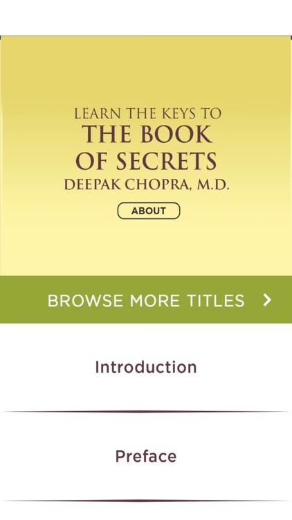 The Book of Secrets Meditations -for Deepak Chopra