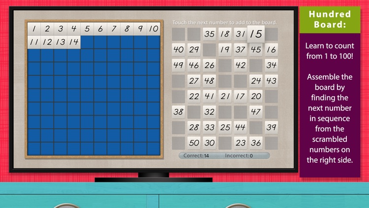 Hundred Board - Math by Mobile Montessori