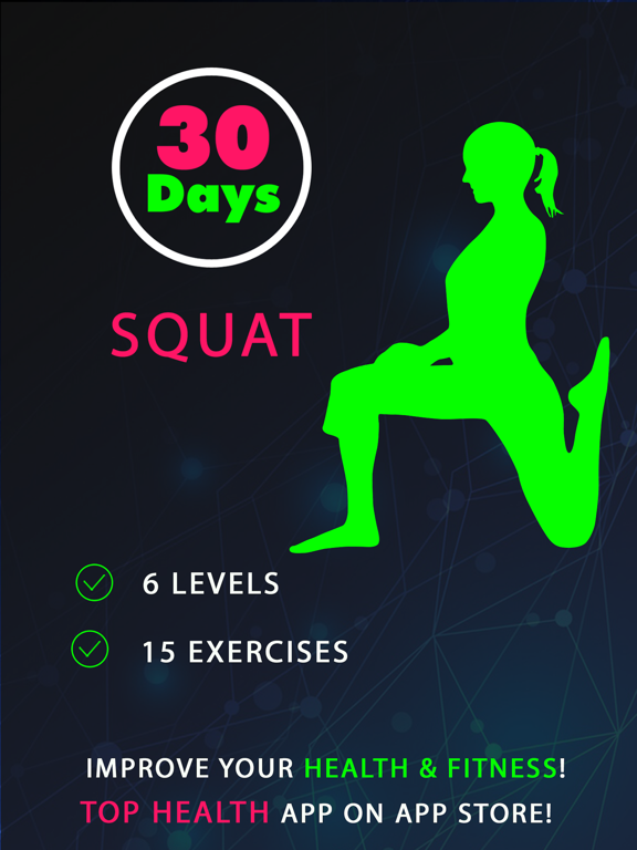 Screenshot #4 pour 30 Day Squat Fitness Challenges ~ Daily Workout