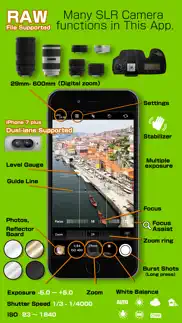 dslr lens kit raw & dual-lens iphone screenshot 1