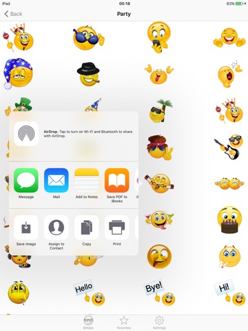 Adult Emojis Icons Pro - Naughty Emoji Faces Stickers Keyboard Emoticons for Textingのおすすめ画像1