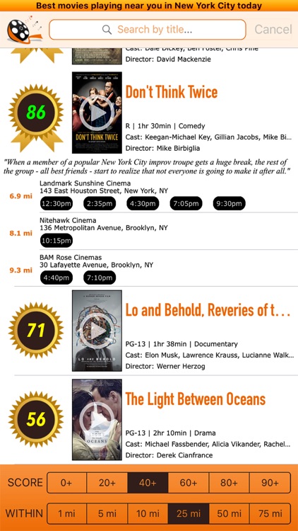 Moviegasm NYC