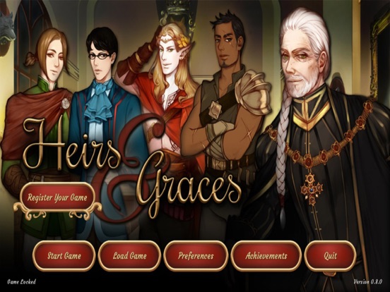 Screenshot #4 pour Heirs and Graces Visual Novel