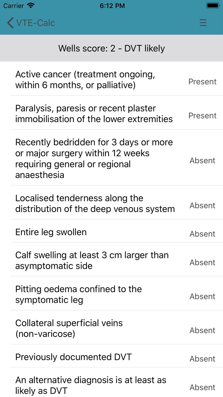 iPhone screenshot