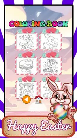 Game screenshot Пасхальное яйцо раскраски Пасхальный заяц Tracker apk