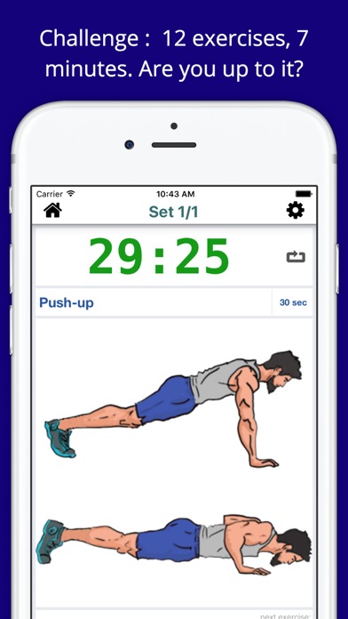 Screenshot #2 pour 7 Minute SCIENTIFIC Workout Challenge Free